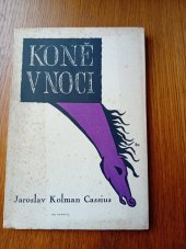 kniha Koně v noci 1943 : [Básně, Fr. Borový 1945