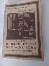 kniha Dobrodružství Arthura Gordona Pyma, B. Kočí 1930
