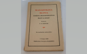 kniha Masarykova slova citáty z Masarykových spisů a řečí, Gustav Dubský 1921