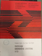kniha Budování oborového systému VTEI, ÚVTEI 1983