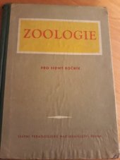 kniha Zoologie pro sedmý ročník všeobecně vzdělávacích škol, SPN 1960