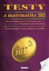 kniha Testy z matematiky 2003, Didaktis 