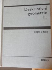 kniha Deskriptivní geometrie 2. [díl Celost. vysokošk. učebnice., SNTL 1975