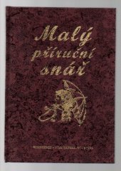 kniha Malý příruční snář, Schneider 1999