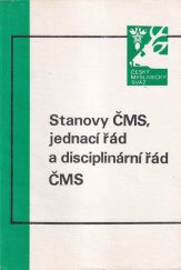 kniha tanovy ČMS, jednací řád a disciplinární řád ČMS, Česky myslivecký svaz 1984