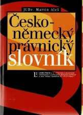 kniha Česko-německý právnický slovník, Linde 1999