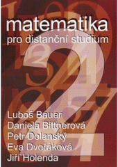 kniha Matematika pro distanční studium, Západočeská univerzita v Plzni 2000