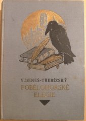 kniha Pobělohorské elegie historické povídky, F. Topič 1923