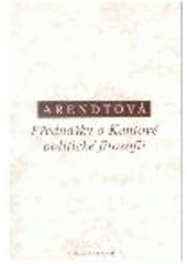 kniha Přednášky o Kantově politické filosofii, Oikoymenh 2002