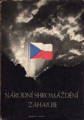 kniha Národní shromáždění zahajuje, Min. informací 1946