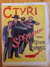 kniha Čtyři spravedliví detektivní román, A. Altrichter 1931