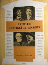 kniha Přehled grafických technik vývoj a praxe od dob nejstarších až do dneška, Práce 1955