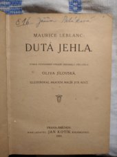 kniha Dutá jehla, Kotík 1919