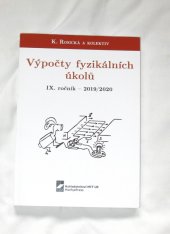 kniha Výpočty fyzikálních úkolů  IX. Ročník , Praha 2021