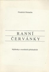 kniha Ranní červánky myšlenky o morálních předsudcích, Pražská imaginace 1991