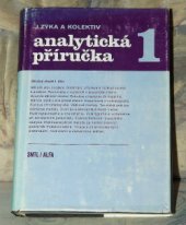 kniha Analytická příručka 1., SNTL 1979