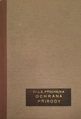 kniha Ochrana přírody a přírodních památek. Díl II, Český čtenář 1927