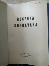 kniha Ročenka dopraváka 1959, Práce 1959