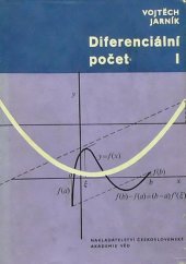 kniha Diferenciální počet 1. [díl] celost. vysokošk. učebnice., Československá akademie věd 1963