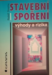 kniha Stavební spoření výhody a rizika, Grada 1995