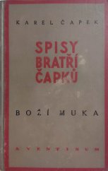 kniha Boží muka kniha novel, Aventinum 1929