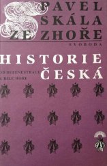kniha Historie česká od defenestrace k Bílé hoře, Svoboda 1984