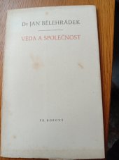 kniha Věda a společnost [prosloveno při instalaci na úřad rektora Karlovy university dne 1. prosince 1945], Fr. Borový 1946