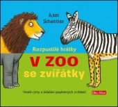 kniha Rozpustilé hrátky V Zoo se zvířátky Veslé rýmy a skládání popletených zvířátek!, Ella & Max 2025