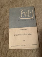 kniha Z žebrácké brašny básně, Václav Petr 1941