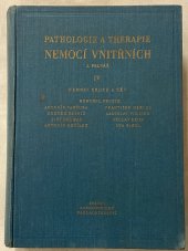 kniha Pathologie a therapie nemocí vnitřních 4. díl], - Nemoci srdce a cév - [Sborník., SZdN 1956