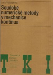 kniha Soudobé numerické metody v mechanice kontinua, SNTL 1986