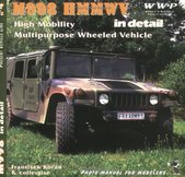 kniha M998 High Mobility Multipurpose Wheeled Vehicle in detail photo manual for modelers, RAK 2001