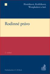 kniha Rodinné právo, C. H. Beck 2017