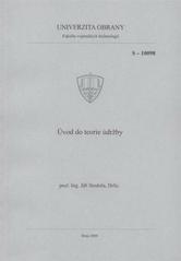 kniha Úvod do teorie údržby, Univerzita obrany 2009