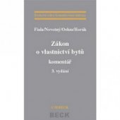 kniha Zákon o vlastnictví bytů komentář, C. H. Beck 2005