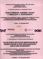 kniha Česko-německé hudební vztahy v minulosti a současnosti II. webová konference s mezinárodní účastí : 1. říjen - 15. listopad 2010 = Tschechisch-Deutsche Beziehungen im Bereich Musik in der Vergangenheit und in der Gegenwart : II. Webkonferenz mit unternationaler Beteiligung : 1. Oktober - 15. November 2010, Univerzita Jana Evangelisty Purkyně 2010