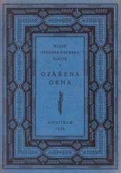 kniha Ozářená okna, Aventinum 1925