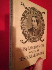 kniha Tendenční povídky pro náš lid, J. Otto 1902