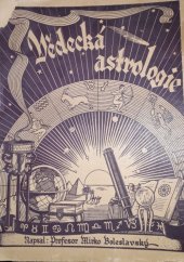 kniha Vědecká astrologie, F. Kodym 1938