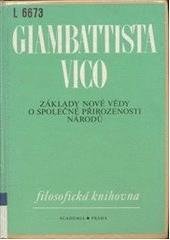 kniha Základy nové vědy o společné přirozenosti národů, Academia 1991