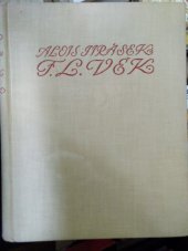 kniha F.L. Věk 1. obraz z dob našeho národního probuzení, Československý spisovatel 1953