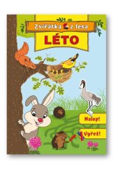 kniha Zvířátka z lesa Léto Nalep! Vyřeš!, Svojtka 2022