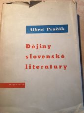 kniha Dějiny slovenské literatury. [Díl] 1, - [Od nejstarších časů do nové doby], Melantrich 1950