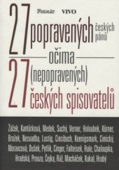 kniha 27 popravených českých pánů očima 27 (nepopravených) českých spisovatelů, Formát 2000