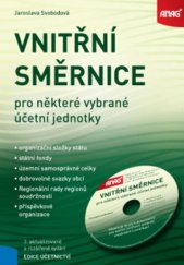 kniha Vnitřní směrnice pro některé vybrané účetní jednotky + CD, Anag 2019