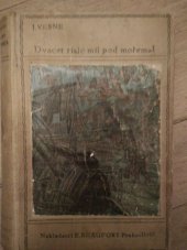 kniha Dvacet tisíc mil pod mořem, E. Beaufort 1913