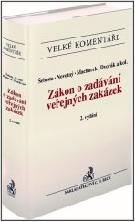 kniha Zákon o zadávání veřejných zakázek Velké komentáře, C.H.Beck 2022