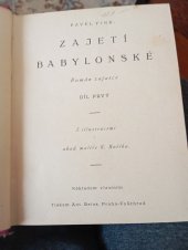 kniha V zajetí babylonském česká tragédie o 3 jednáních, Zora 1924