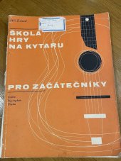 kniha Škola hry na kytaru pro začátečníky, Supraphon 1984