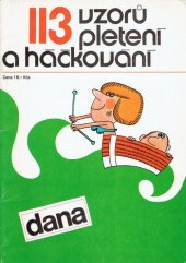 kniha 113 vzorů pletení a háčkování, TEPS místního hospodářství 1977